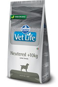 Farmina Vet Life Neutered +10kg Сухой корм для кастрированных и стерилизованных собак весом более 10 кг, 12 кг