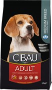 Cibau Adult Medium с курицей сухой корм для взрослых собак средних пород 2,5 кг