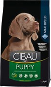 Cibau Puppy Maxi с курицей сухой корм для щенков крупных пород 2,5 кг