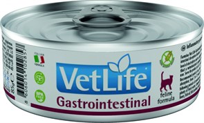 Vet Life Cat Gastrointestinal с курицей диетический влажный корм для кошек при заболеваниях желудочно-кишечного тракта 85 гр