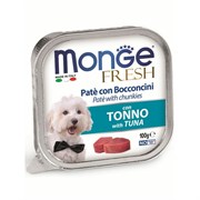 Monge Dog Fresh консервы для собак тунец 100 гр