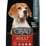 Cibau Adult Medium с курицей сухой корм для взрослых собак средних пород 12 кг