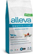 Alleva Эквилибриум сухой корм для собак средних и крупных пород с океанической рыбой 12 кг