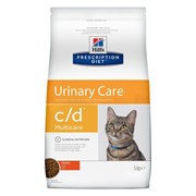 Hill's PD c/d Multicare Urinary Care сухой корм диетический для кошек при мочекаменной болезни  с курицей 5 кг