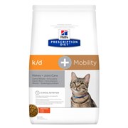 Hill's PRESCRIPTION DIET k/d + Mobility сухой корм для кошек с Курицей при заболевании почек+ суставы   2 кг
