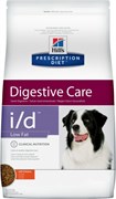 Hill's PD i/d Low Fat Digestive Care Сухой диетический корм для собак  при растройствах пищевания с низким содержанием жира, с курицей 1,5 кг