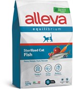 Alleva Эквилибриум  сухой корм для кастрированных котов и стерилизованных кошек с рыбой /ALLEVA EQUILIBRIUM FISH STERILIZED CAT 1,5 кг