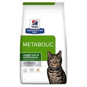  Hill's Prescription Diet Metabolic Сухой корм для кошек  снижение и контроля веса, с курицей 3 кг 
