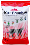 ECO-Premium GREEN Наполнитель Комкующийся 55 л