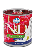 N&D Quinoa DIGESTION WET FOOD Н&Д Диетический полнорационный влажный корм для взрослых собак рекомендуемый при нарушениях пищеварения и экзокринной недостаточности поджелудочной железы с ягненокм и киноа 285 гр