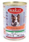 BERKLEY №3 Паштет из утки консервы для взрослых собак 400 г