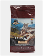 LANDOR SENSITIVE CAT Ягненок с рисом сухой корм для взрослых кошек с чувствительным пищеварением 400 г