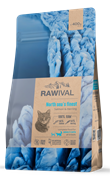 41043 RAWIVAL North Sea’s Finest лосось и сельдь для взрослых кошек, 0,4 кг
