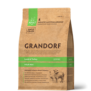GRANDORF DOG Lamb&Turkey MINI (ягнёнок с индейкой для собак мини пород) 8 кг. GRANDORF DOG Lamb&Turkey MINI (ягнёнок с индейкой для собак мини пород) 8 кг.