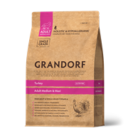 GRANDORF DOG Turkey MED&MAXI (индейка для собак средних и крупных пород) 10 кг. GRANDORF DOG Turkey MED&MAXI (индейка для собак средних и крупных пород) 10 кг.