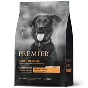 Premier Dog Turkey ADULT Medium (Свежее мясо индейки для собак средний пород) 10 кг Premier Dog Turkey ADULT Medium (Свежее мясо индейки для собак средний пород) 10 кг