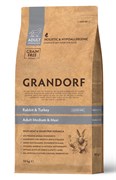 GRANDORF DOG Rabbit&Turkey MED&MAXI (кролик с индейкой для собак средних и крупных пород) 10 кг. GRANDORF DOG Rabbit&Turkey MED&MAXI (кролик с индейкой для собак средних и крупных пород) 10 кг.