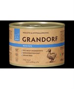 Консервы для собак GRANDORF Паштет из утки 200 г Консервы для собак GRANDORF Паштет из утки 200 г