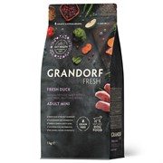 GRANDORF Fresh Dog Adult MINI Duck&Sweet Potato (Свежее мясо утки с бататом для собак мелких пород) 1 кг GRANDORF Fresh Dog Adult MINI Duck&Sweet Potato (Свежее мясо утки с бататом для собак мелких пород) 1 кг