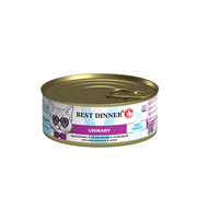 Консервы для кошек Best Dinner Urinary "Цыпленок с телятиной и клюквой" Exclusive VET PROFI 100 гр