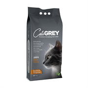 Cat's GREY Vanilla&Tangerine комкующийся наполнитель с ароматом ванили и танжерина для кошачьего туалета (10кг