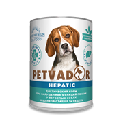 Petvador собаки Профилактика болезней печени у собак 340г
