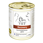 CLAN VET RECOVERY диет консервы  д/собак и кошек Восстановительная диета 340г