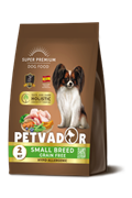 Petvador Holistic Полнорац. беззерновой корм 2 кг, для вз. собак мелких пород индейка/оленина