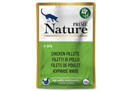 PRIME NATURE пауч 100гр в желе Куриное филе д/кошек ZB460162