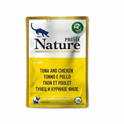 PRIME NATURE пауч 100гр в желе Тунец и куриное филе д/кошек ZB519394