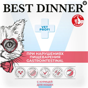 {{productViewItem.photos[photoViewList.activeNavIndex].Alt || productViewItem.photos[photoViewList.activeNavIndex].Description || 'Best Dinner Vet Profi Gastrointestinal влажный корм для кошек с курицей при нарушениях пищеварения, 100 гр'}}