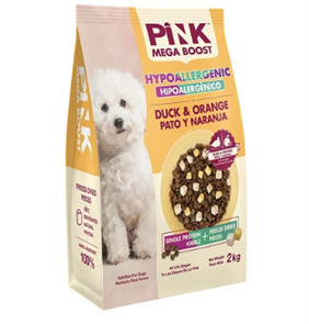 {{productViewItem.photos[photoViewList.activeNavIndex].Alt || productViewItem.photos[photoViewList.activeNavIndex].Description || 'Pink MEGA BOOST "Hypoallergenic" корм для собак всех возрастов "Утка с апельсином" 2 гранулы 2кг'}}