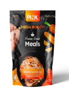 {{productViewItem.photos[photoViewList.activeNavIndex].Alt || productViewItem.photos[photoViewList.activeNavIndex].Description || 'Pink MEGA BOOST пауч консервы для кошек Digestion Health "Курица с морковкой", 60гр'}}