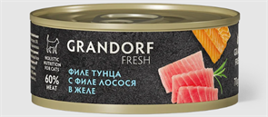 {{productViewItem.photos[photoViewList.activeNavIndex].Alt || productViewItem.photos[photoViewList.activeNavIndex].Description || 'Консервы для кошек GRANDORF FRESH Филе тунца с филе лосося в желе, 70 гр'}}