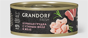 {{productViewItem.photos[photoViewList.activeNavIndex].Alt || productViewItem.photos[photoViewList.activeNavIndex].Description || 'Консервы для кошек GRANDORF FRESH Куриная грудка с утиным филе в желе, 70 гр'}}