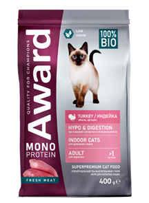 {{productViewItem.photos[photoViewList.activeNavIndex].Alt || productViewItem.photos[photoViewList.activeNavIndex].Description || 'Сухой корм AWARD Monoprotein для взрослых кошек с индейкой, яблоками и артишоками, 1.5 кг'}}
