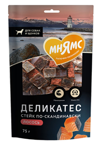 {{productViewItem.photos[photoViewList.activeNavIndex].Alt || productViewItem.photos[photoViewList.activeNavIndex].Description || 'Мнямс Лакомство для собак "Стейк по-скандинавски", 75 гр'}}