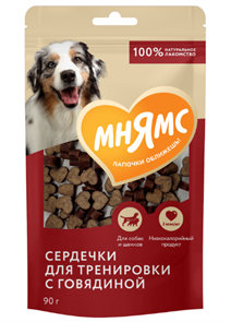 {{productViewItem.photos[photoViewList.activeNavIndex].Alt || productViewItem.photos[photoViewList.activeNavIndex].Description || 'Мнямс Тренировочные лакомства для собак "Сердечки" с говядиной, 90 гр'}}