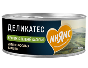 {{productViewItem.photos[photoViewList.activeNavIndex].Alt || productViewItem.photos[photoViewList.activeNavIndex].Description || 'Влажный корм Мнямс Кролик с зеленой фасолью для кошек "Паштет по-мальтийски", 100 гр'}}
