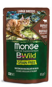 {{productViewItem.photos[photoViewList.activeNavIndex].Alt || productViewItem.photos[photoViewList.activeNavIndex].Description || 'Monge Cat BWild Grain Free паучи из мяса буйвола с овощами для кошек крупных пород, 85 гр'}}