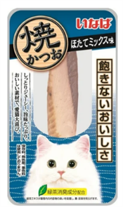INABA Yaki Tuna лакомство для кошек филе тунца со вкусом морского гребешка, 12 гр MZB939730