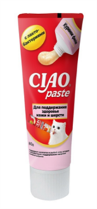INABA Paste паста для кошек для поддержания здоровья кожи и шерсти Куриное филе, 80 гр MZB644603