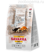 SAVARRA Adult Large Cat Сухой корм для взрослых кошек крупных пород 2 кг индейка