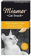 MIAMOR Cat Snack Cream  Multi-Vitamin Кремовое лакомство мультивитамин Влажный корм для кошек