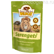 Wildcat Pouch Serengeti (5 сортов мяса и картофель) 100г senior