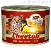 Wildcat Cheetah Nassfutter (дичь, ягненок, лосось) 200г