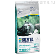 BOZITA Feline Funktion Sensitive Diet & Stomach, сухое питание для взрослых и молодых кошек, с чувствительным пищеварением, для кошек с избыточным весом и низким уровнем активности, 400гр