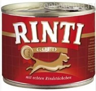 RINTI GOLD / Консервы Ринти Голд для собак  говядина