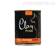 CLAN PRIDE консервы для собак Желудочки Индейки 340 гр