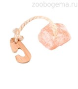 Karlie-Flamingo Игрушка-камень д/грызунов  натур. дерево+гималайская соль 60г
